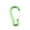 Green, variant on Nieyigj Aluminum Alloy Carabiner Clip Hook for Camping Hiking, Blue, 5 Pack
