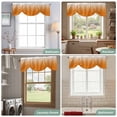 thumbnail image 6 of Tie Up Valance for Windows Orange Polka Dots Ombre Curtains Valances Rod Pocket Valance Window Treatments Gradient Gradual Color Balloon Curtains for Kitchen Living Room Bedroom Bathroom 42x12 Inch, 6 of 9