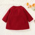 thumbnail image 3 of Younger Tree Toddler Baby Girl Fall Winter Solid Long Sleeve Button Jacket Coats Outwear for 0-6 Months, 3 of 8