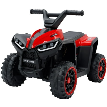 Bruce&Shark Toy Car 12V Ride On Atv For Kids Off-Road 4 Wheeler Quad Children Mountain Dirt Electric Car