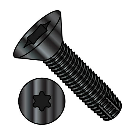 

1/4-20X5 Six Lobe Flat Floor Board Screw Type F Black Phosphate (Pack Qty 300) BC-1480FTFB