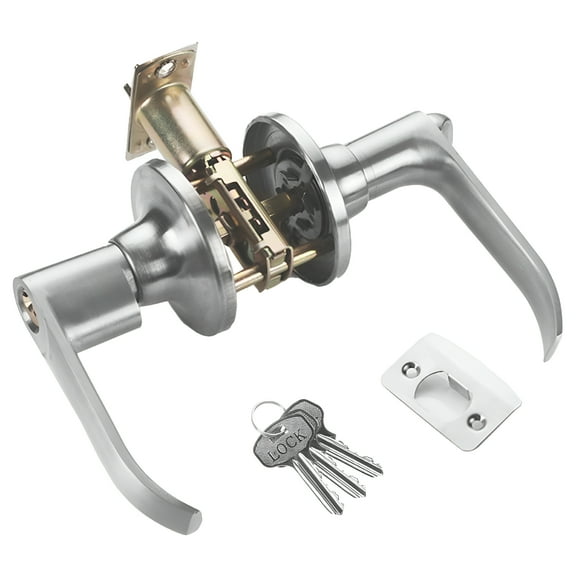 TALENO 1 Set of Door Lock Door Knob Interior Bedroom Door Lock Safety Door Lock Entry Door Knob with Lock