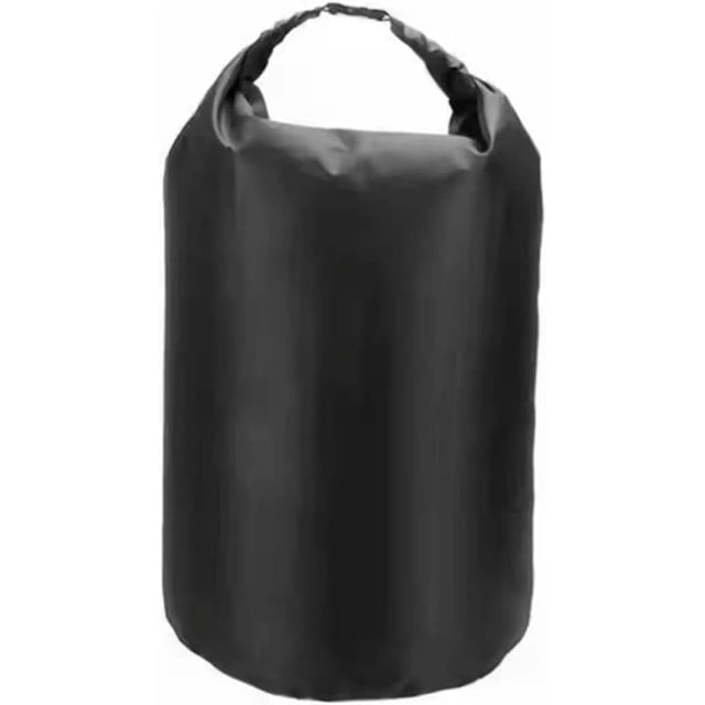 LAICAIW Sac Étanche Sec 10l/20l/40l/70l, Sacs de Rangement Légers pour Canot, Sacs Secs Imperméables pour Kayak Rafting Bateau Randonnée Camping Voyage Pêche Mer Natation Bateau (10L, Noir)