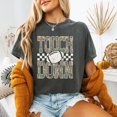 thumbnail image 5 of Camo Touchdown Football Shirt for Men Women & Teens Game Day Checkered Tailgate Graphic Tee Pepper Shirt Small, 5 of 7