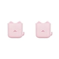 thumbnail image 2 of Ruiboury Remote Control Holder Wall Mounted Self Adhesive Storage Box Multifunctional Mobile Phone Organizer Office Hotel pink red 2Set, 2 of 6