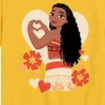 thumbnail image 3 of Disney - Love Moana - Toddler And Youth Short Sleeve Graphic T-Shirt, 3 of 5