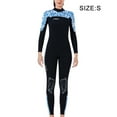 thumbnail image 2 of HETSUITS AISLAMIENTO DE ONE PIEZAS PROFESIONAL DE PROFESIONES PROFESIONES Tela cómoda Tres capas engrosada Mantenga un traje de surf caliente azul S 3mm Scienceny OD017112-08, 2 of 6
