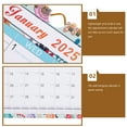 Monthly Wall Calendar Holiday Planning Calendar Decorative 20242025