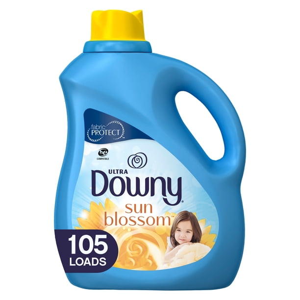 Downy Sun Blossom 105 Loads Liquid Fabric Softener 90 Fl Oz Walmart 