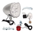 thumbnail image 2 of Retro Bike Headlight Taillight Kit, Easy To Install Retro Bike Light Set LED With Generator For Cycling Accessories, 2 of 8