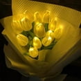 thumbnail image 5 of Tulip Artificial Flowers with LED Light 10pcs Real Touch Tulip Lamp,Creative Mother's Day Gift for Women, Home Decor,Wedding Photography,Holiday Table Centerpiece,Battery Operated, 5 of 7