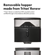 OXO Brew Compact Conical Burr Coffee Grinder, Stainless Steel Burrs, Matte Black