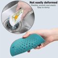 thumbnail image 5 of Lot De 5 Filtre Cheveux Douche,attrape Cheveux Douche Protections De Vidange En Silicone Avec Ventouse, Pour Vier De Douche, Douche, Baignoire, 5 of 5