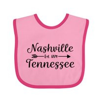 Inktastic Nashville Tennessee Est.1779 Boys or Girls Baby Bib