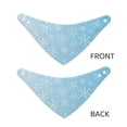 thumbnail image 3 of Naloa Snowflake Snowing Dog Bandana Large and Small-Dog Scarf Bib Handkerchief Accessories for Dogs and Cats(S-L)-Large, 3 of 5