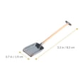 thumbnail image 4 of 4pcs Mini Rake Shovel Toys Dollhouse Farm Tools Kids Mini House Gardening Set, 4 of 8