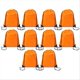 thumbnail image 5 of Drawstring Backpack Suitable for Gym, Travel Orange, 5 of 5