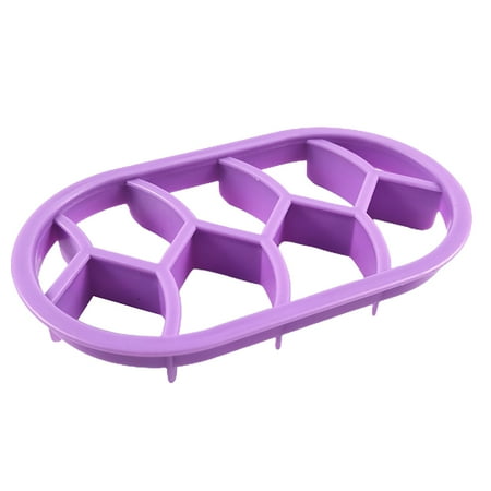 

YUNx Easy Demoulding Food Grade Heat-resistant Bread Press Mould Cookie Cutter Round Oval Baking Mold Kitchen Gadget