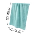 thumbnail image 3 of Coral Fleece Towels Microfiber Face Towel 13.78 x 29.53 Inch Ultra Soft Coral Fleece Washcloth Absorbent Quick-Dry Makeup Remover Cloth for Bathroom Gym Travel, 3 of 6