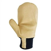 Wells Lamont 5135 Lined Pigskin Leather Knit Wrist Mitten