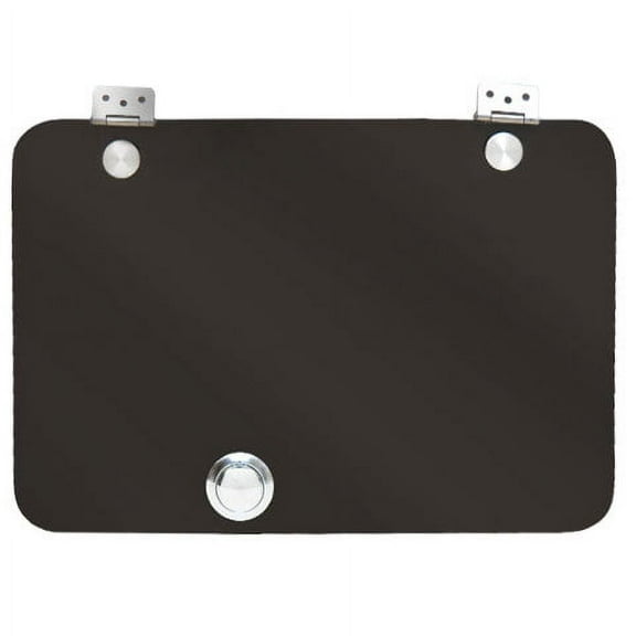 Chaparral Boat Door Hatch 588-1065002 | Black Acrylic 13 1/4 x 9 Inch