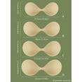 thumbnail image 6 of Nimiah Adhesive Sticky Strapless Bra for Women, Upgrade Push up Invisible Bras for Backless Dress with Nude Nipple Cover, 6 of 7