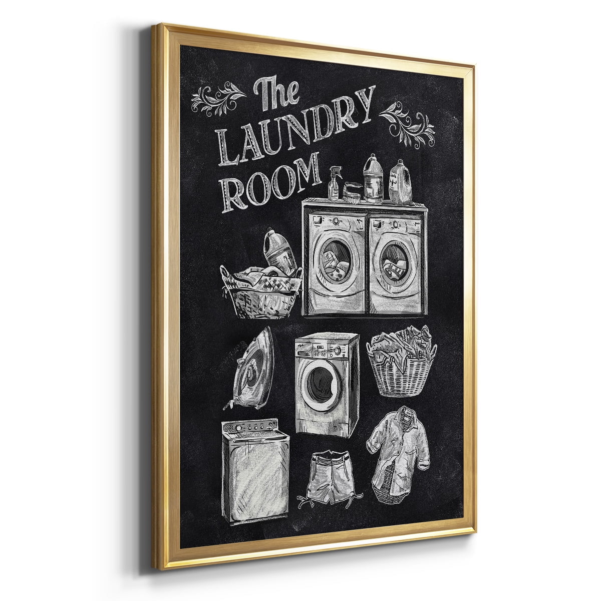 Laundry Room Premium Framed Print - Ready to Hang