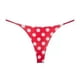 thumbnail image 2 of Bikini de cintura baja con doble tirante y sin costuras, ropa interior sexy de mujer con forma de T, 2 of 6