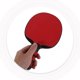 thumbnail image 5 of unbranded 2Ud Tenis De Para Principiantes Raquetas De Plástico Rojas Con Control Y Para Entrenamiento, 5 of 6