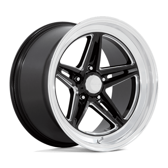 American Racing Vintage Cast Aluminum Rim VN514 18X8 5X4.75 G-BLK-MILL-DIA-LP 0MM, VN514BE18803400