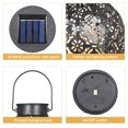 thumbnail image 2 of Tomshine Outdoor lamp suits,Solar Lantern LED Metal Patio Solar Outdoor Solar Lantern LED Patio Balcony 2pcs Lamp Metal LED Sensitive Outdoor Solar Metal LED Sensitive Lamp Balcony Waterproof, 2 of 7
