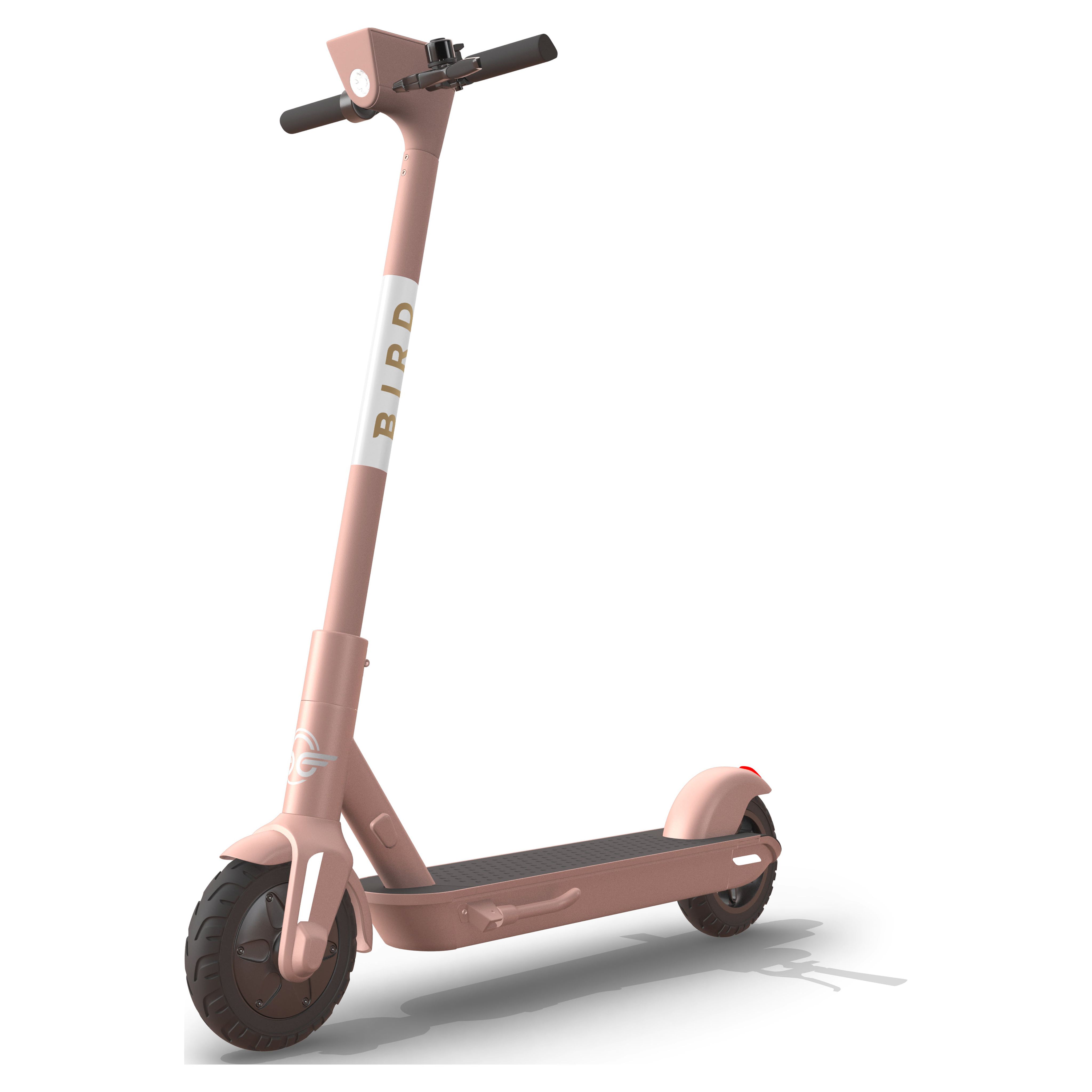 Bird - One Electric Scooter with 25 mi Max Operating Range & 18 mph Max Speed & with built-in GPS Technology, Electric Rose - image 4 of 17