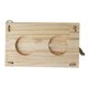 thumbnail image 1 of Comedero de para conejos de madera, soporte para hierba de madera, dispensador de multifunción para conejitos, pesebre de alimentación para, 1 of 9