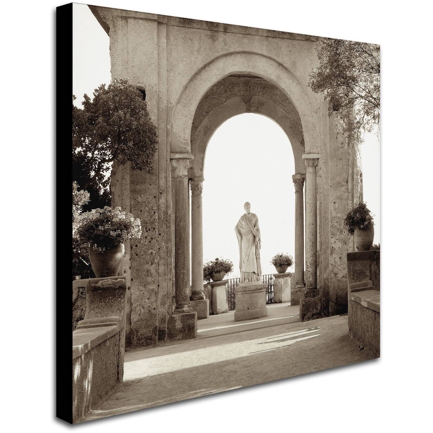 Trademark Fine Art "Giardini Italiano VIII" Canvas Art by Alan Blaustein