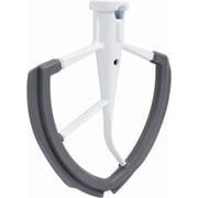Flex Edge Beater Fit for Kitchenaid 6-Quart Bowl-Lift Stand Mixers, Silicone Edges Kitchen aid Paddle Attachment Mixer Accessory