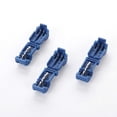 thumbnail image 4 of 50 Pair Blue Electric Cable Connector Quick Splice Lock Wire Terminal Clip Crimp, 4 of 6