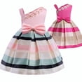 thumbnail image 1 of Vestidos de flores de verano para niñas, ropa de Navidad para niños, vestido de princesa, cumpleaños, boda, fiesta, vestido de niña con lazo, 1 of 5