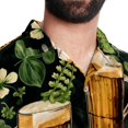 thumbnail image 5 of Saint Patrick's Day Men's Short Sleeve Hawaiian Beach Shirt Casual Printed Button Down Summer Unisex Casual Shirt, 5 of 6