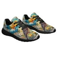 thumbnail image 6 of South Carolina Wren Bird Jessamine Flower Shoes Sneakers Black Size 12, 6 of 7