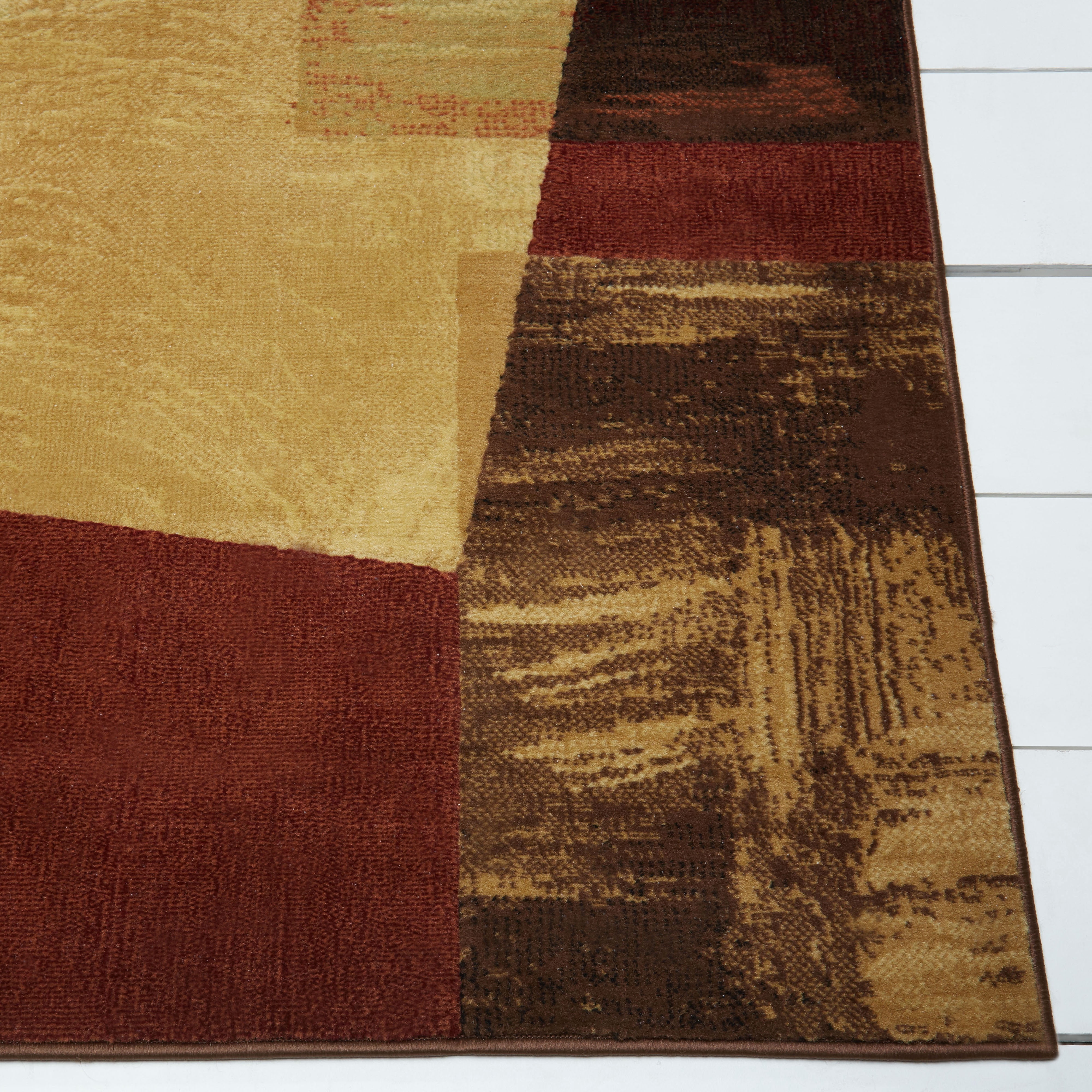 Home Dynamix Catalina Bismark Contemporary Geometric Area Rug, Brown/Beige, 7'10"x10'2"