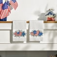 thumbnail image 6 of Sm:)e Stars America Heart and Map America Patriotic 4th of July Kitchen Towels Dish Towels, 18x26 Inch Memorial Day Decoration, 6 of 6