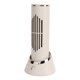 thumbnail image 2 of Ventilador de escritorio de torre silencioso, ventilador de mesa eléctrico portátil USB giratorio sin aspas de 3 velocidades para dormitorio de oficina blanco, 2 of 8