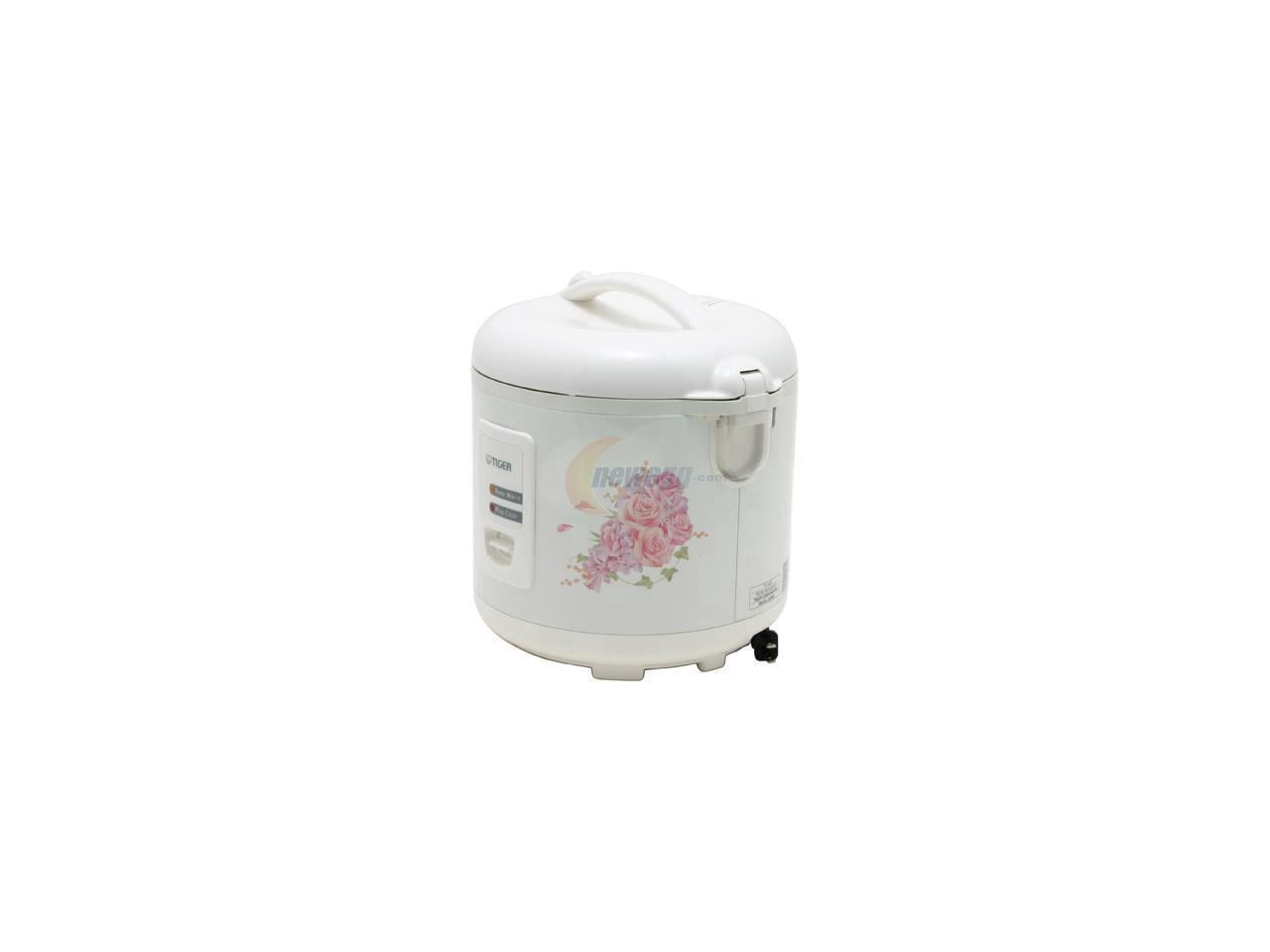 Tiger Electronics 10-Cup Electric Cooker, White