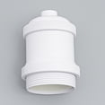 thumbnail image 5 of FSLiving J-Type Track Pendant Light White Weave Rope Cord White Socket Retro Style Mini Lighting Industrial Factory Heads Pendant Lighting Bulb Sold Separately Customizable DIY Project, 5 of 9