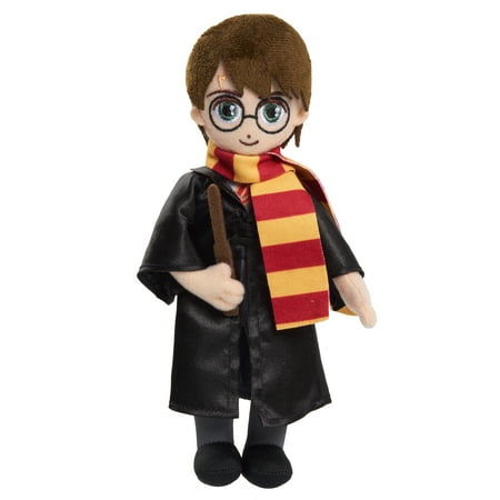 Harry Potter™ 8-Inch Spell Casting Wizards Harry Potter™ Small Plush with Sound Effects, Kids Toys for Ages 3 Up, Easter Basket Stuffers and Small Gifts
