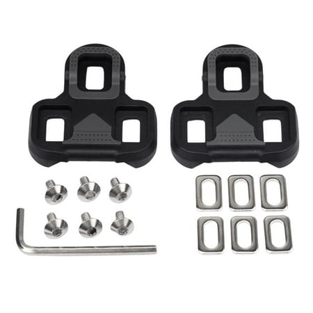 

Famure Bike Cleats|Look Delta Cleats Cycling Cheats|Anti-skid Cycling Shoe Clips with Adjustable 3 Hole Design Compatible with Indoor Cycling & Road Bike Bicycle Pedals
