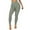 Green, variant on Women'S With Pockets Cross Waist Yoga Leggings Workout Running Sport Tights Pants Coat