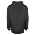 thumbnail image 2 of FDM - Sudadera lisa con capucha Modelo Contrast (300 GSM) Hombre/Mujer Unisex - Gym/Correr (Negro/ Gris jaspeado), 2 of 2