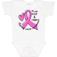 thumbnail image 3 of Inktastic Love, Care, Cure Breast Cancer Awareness Pink Ribbon Boys or Girls Baby Bodysuit, 3 of 5