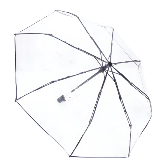 GASTROPOD Transparent Folding Umbrella Fully Automatic Bubble Compact Clear Travel Travel Umbrella Compact Clear Umbrella Wedding